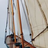 Model of nautical sailboat America 1851
