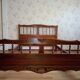 140 x 190 oak bed from the 70s