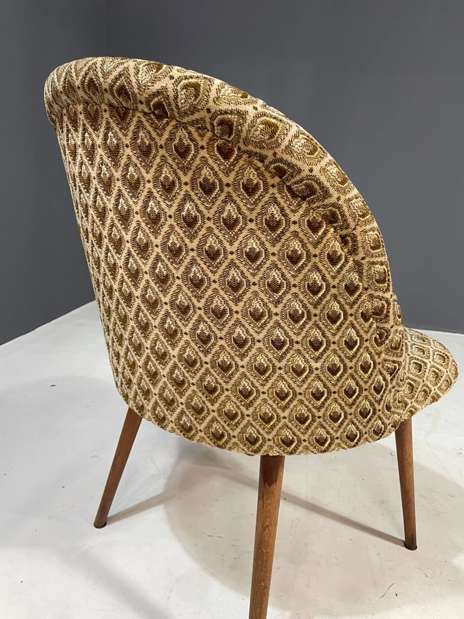 Pair of retro armchairs, Czechoslovakia 1960s