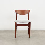 Set of three teak chairs, danish design, 1970s