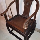 Fauteuil Chinois Quanyi En Jichimu, Chine Dynastie Qing