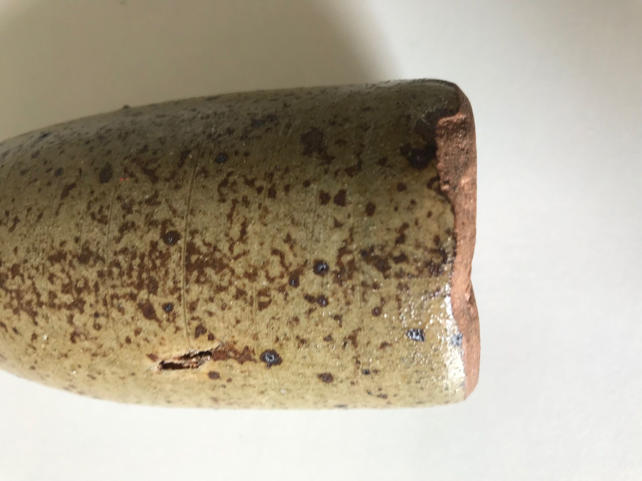 Vintage stoneware vase years 60