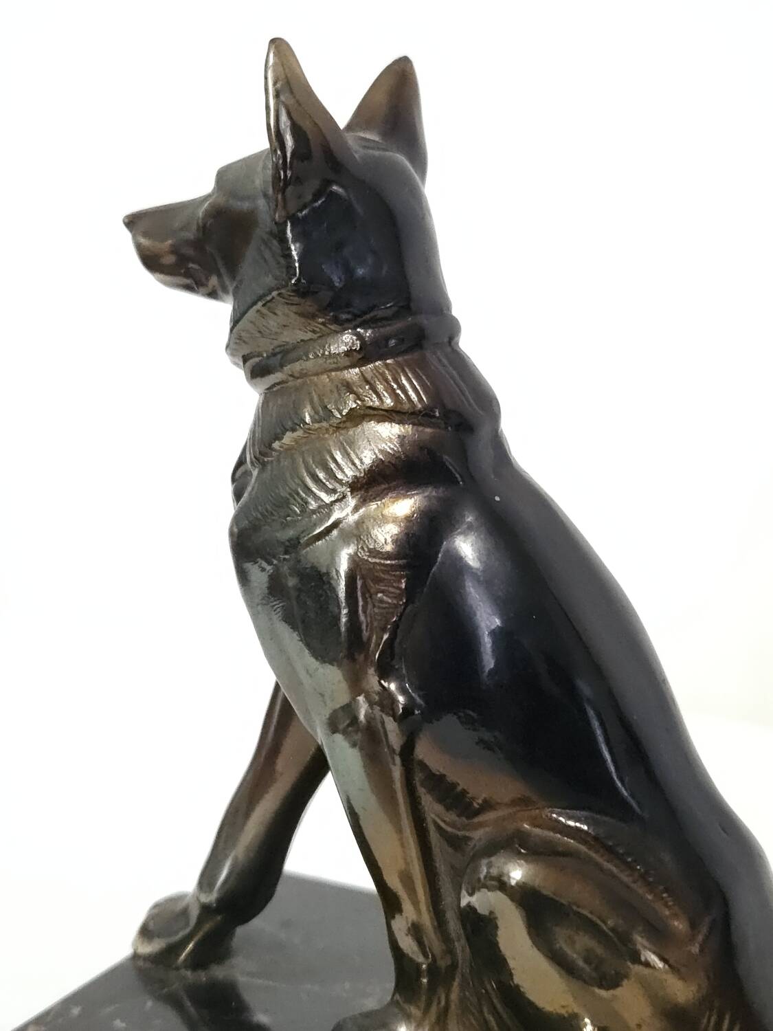 Vintage dog bookends