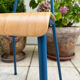 Chaise d'école vintage rénovée