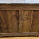 Flamed Mahogany Commode with Veined Black Marble Top