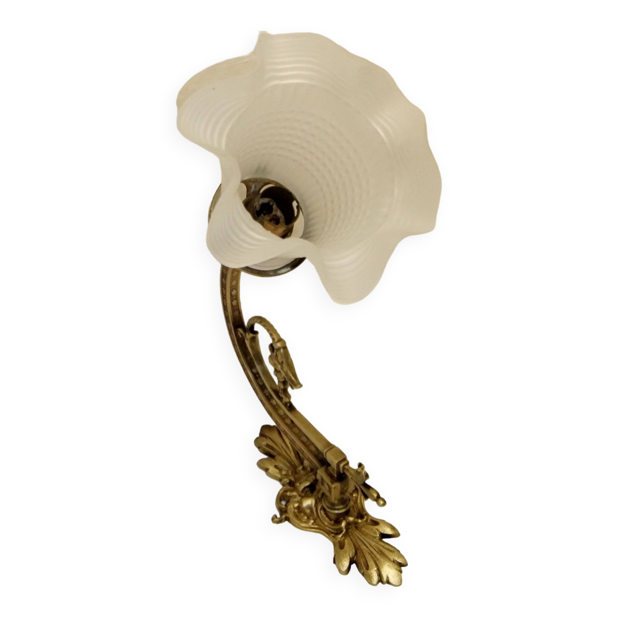 Wall lamp bronze tulip pendant light