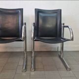 Pair of Aaren armchairs