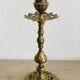 19th-century gilded bronze candlestick