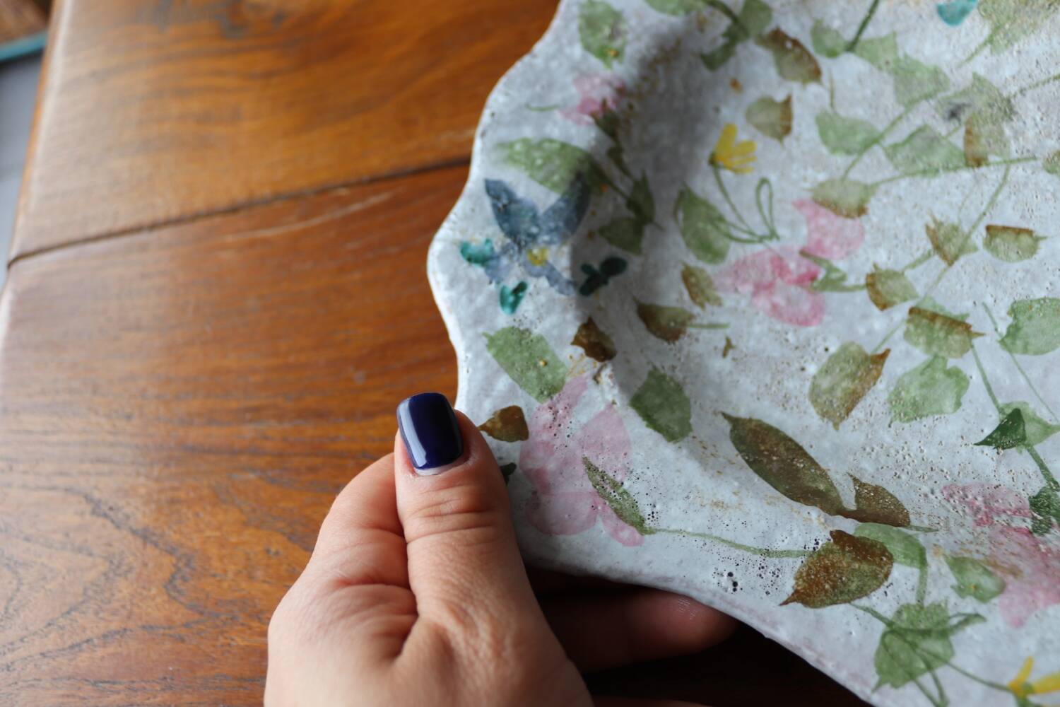 Jacques Laurent and Juliette Mazaudois ceramic serving dish 1950/1960