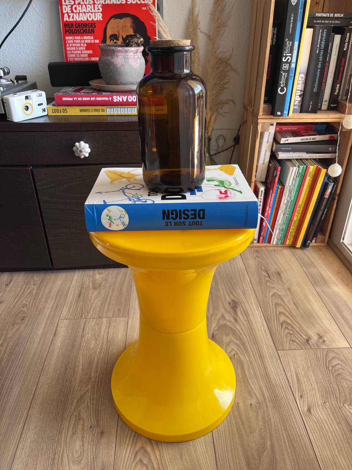 Yellow Tam Tam stool