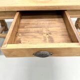 Extendable oak table, 1950s