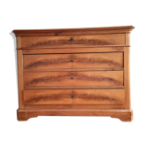 Commode 4 tiroirs époque Louis-Philippe