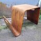 Vintage magazine rack coffee table 70/80