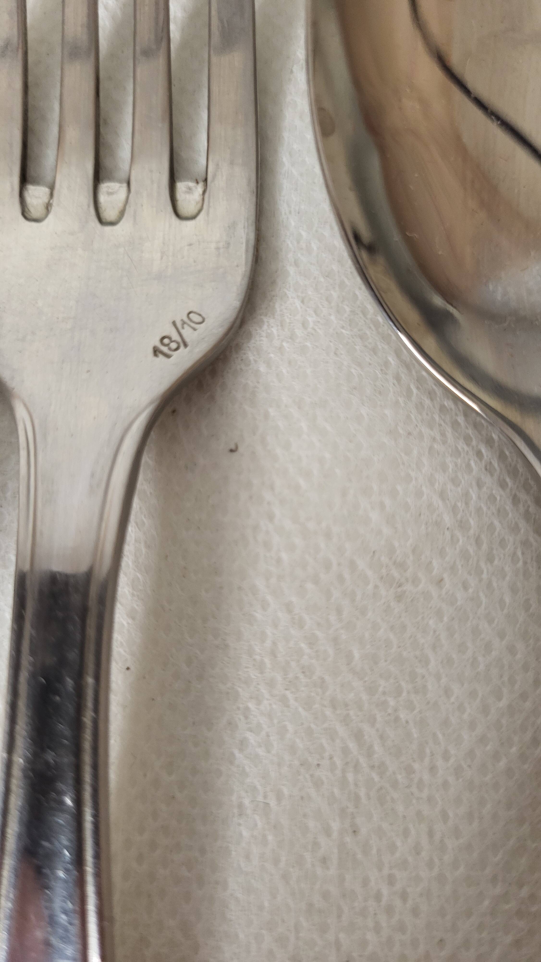 Stainless steel cutlery 37 pieces