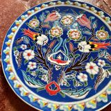 Old enamel plate
