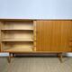 High Scandinavian teak sideboard