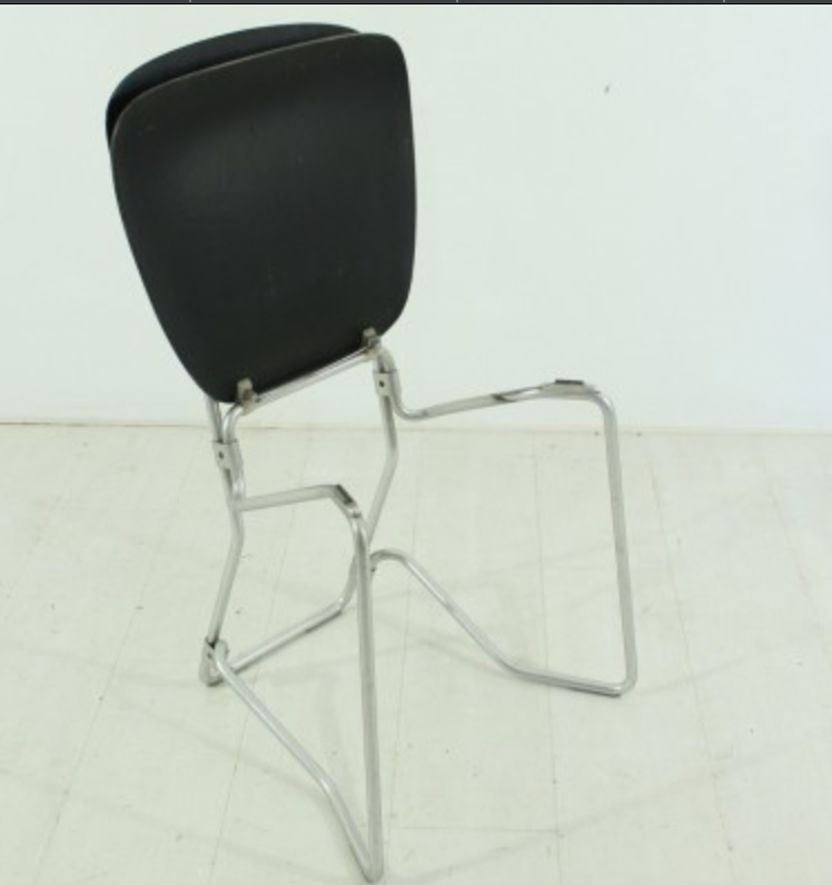 Armin Wirth Aluflex folding chair for Ph. Zieringer KG 60s