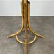 Vintage rattan parrot coat rack