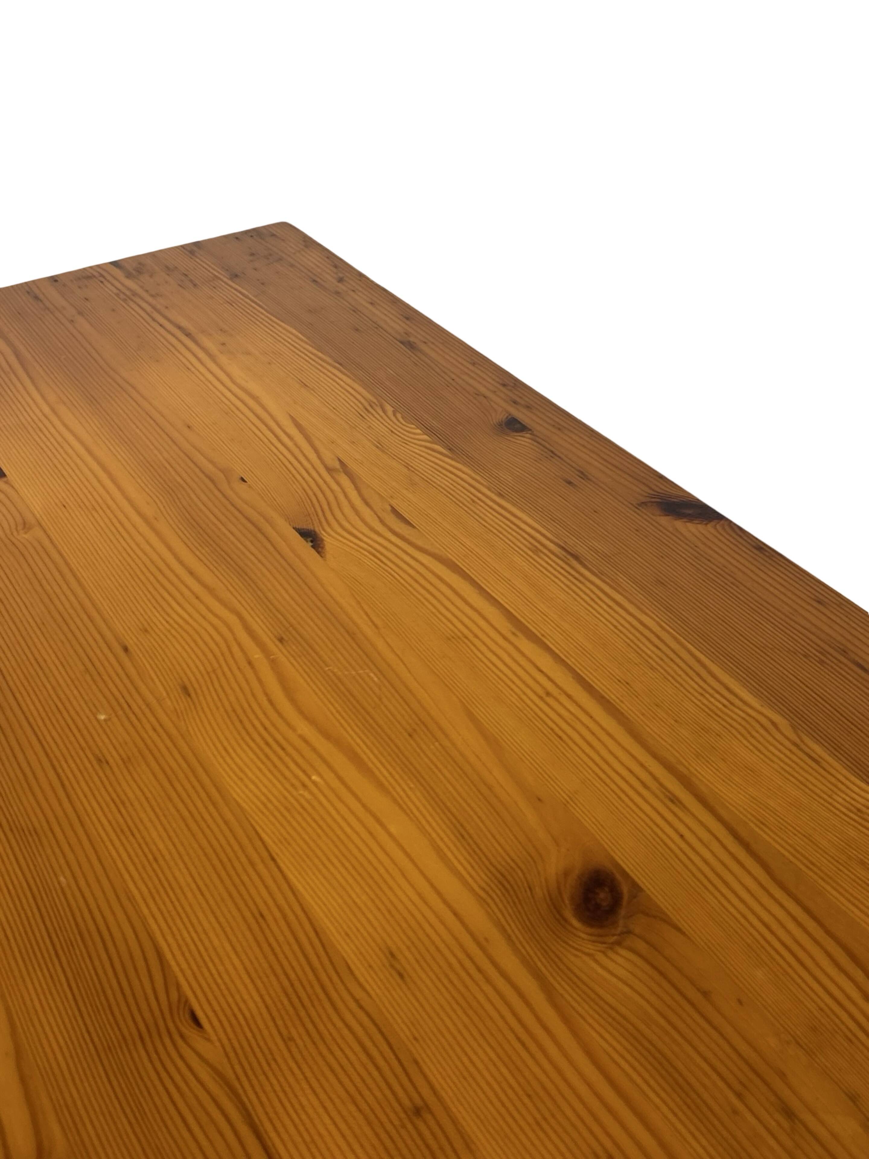 Table de chevet en pin, années 70