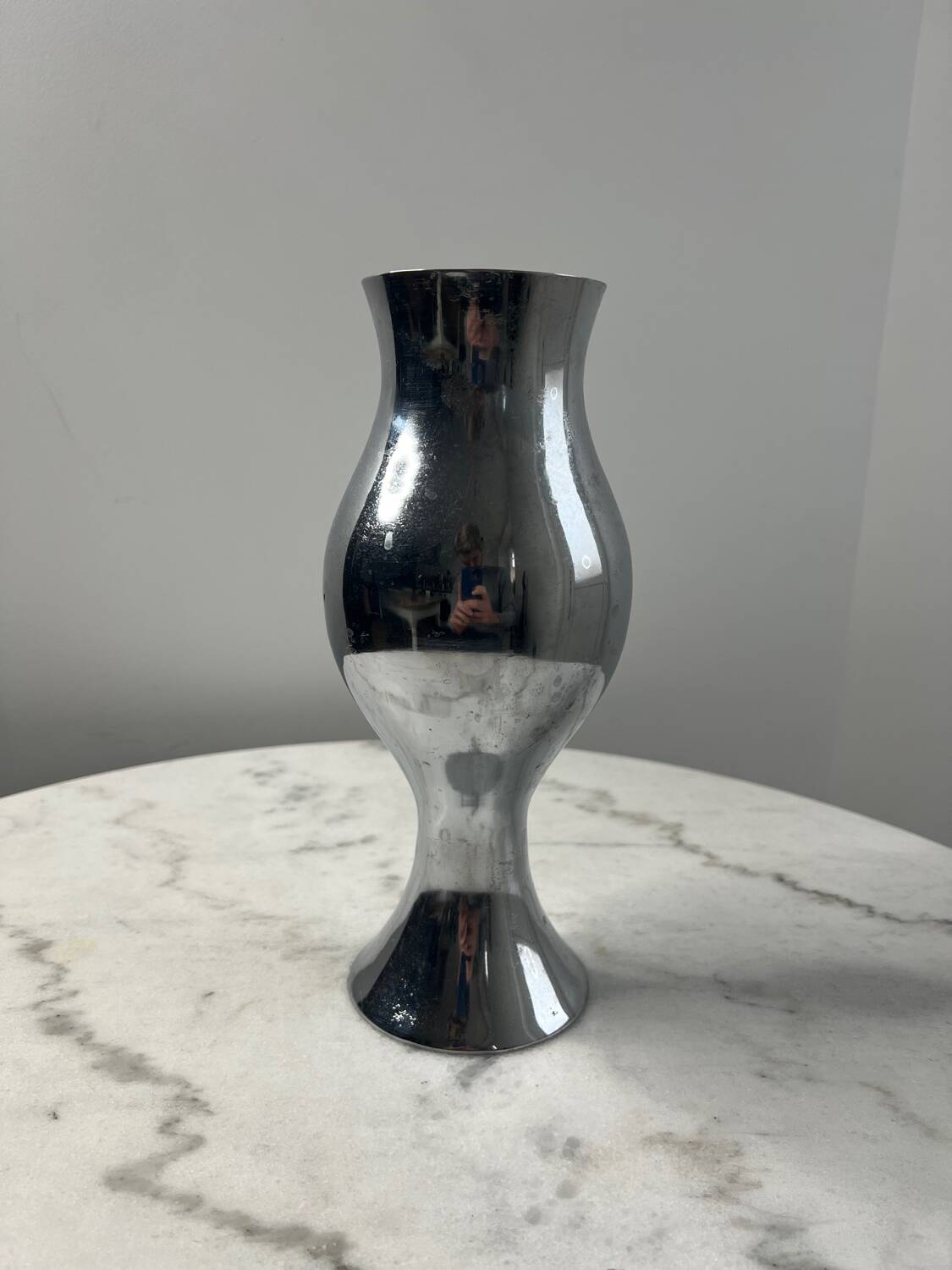 Metal vase