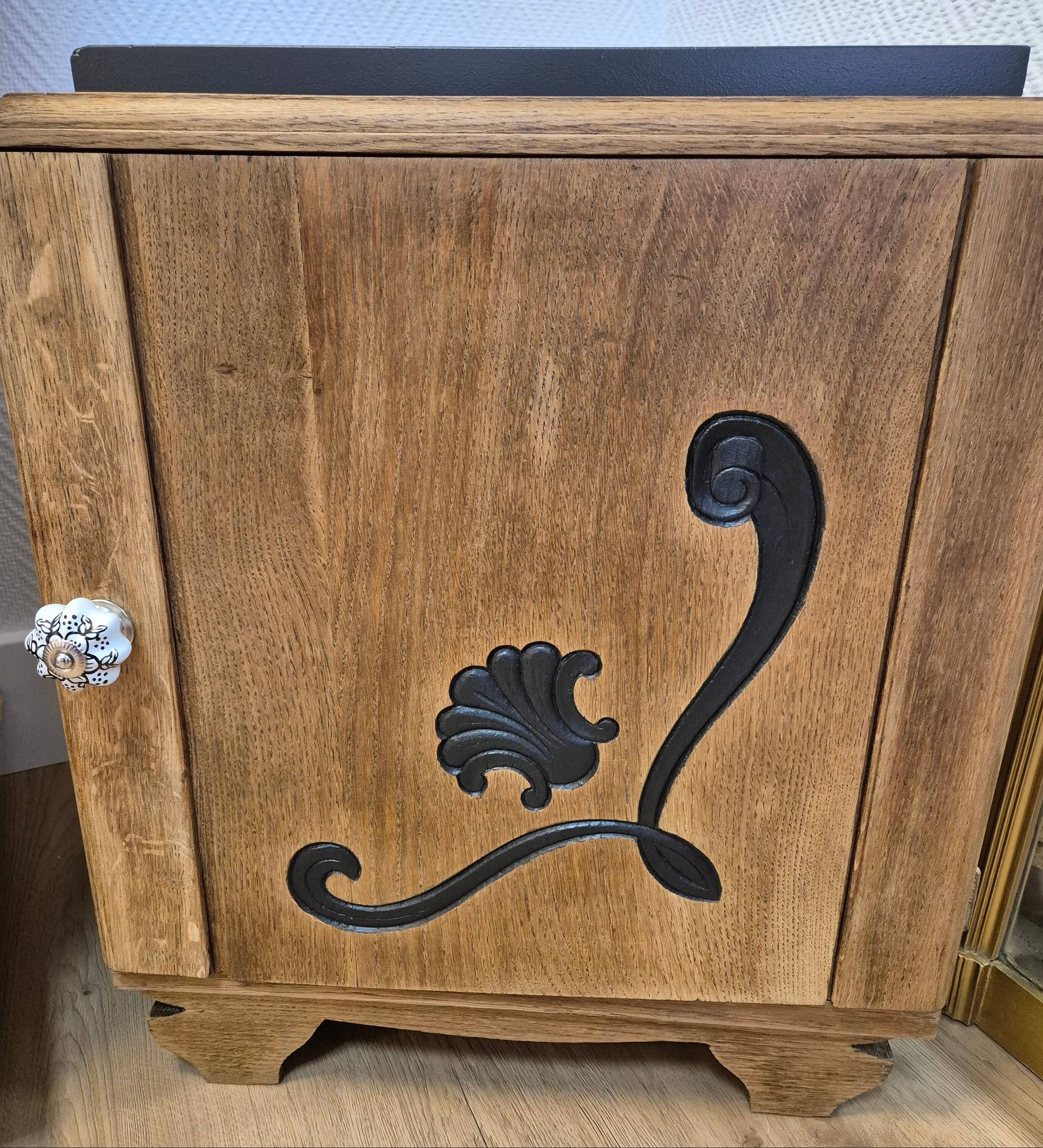 Meuble de chevet Art déco