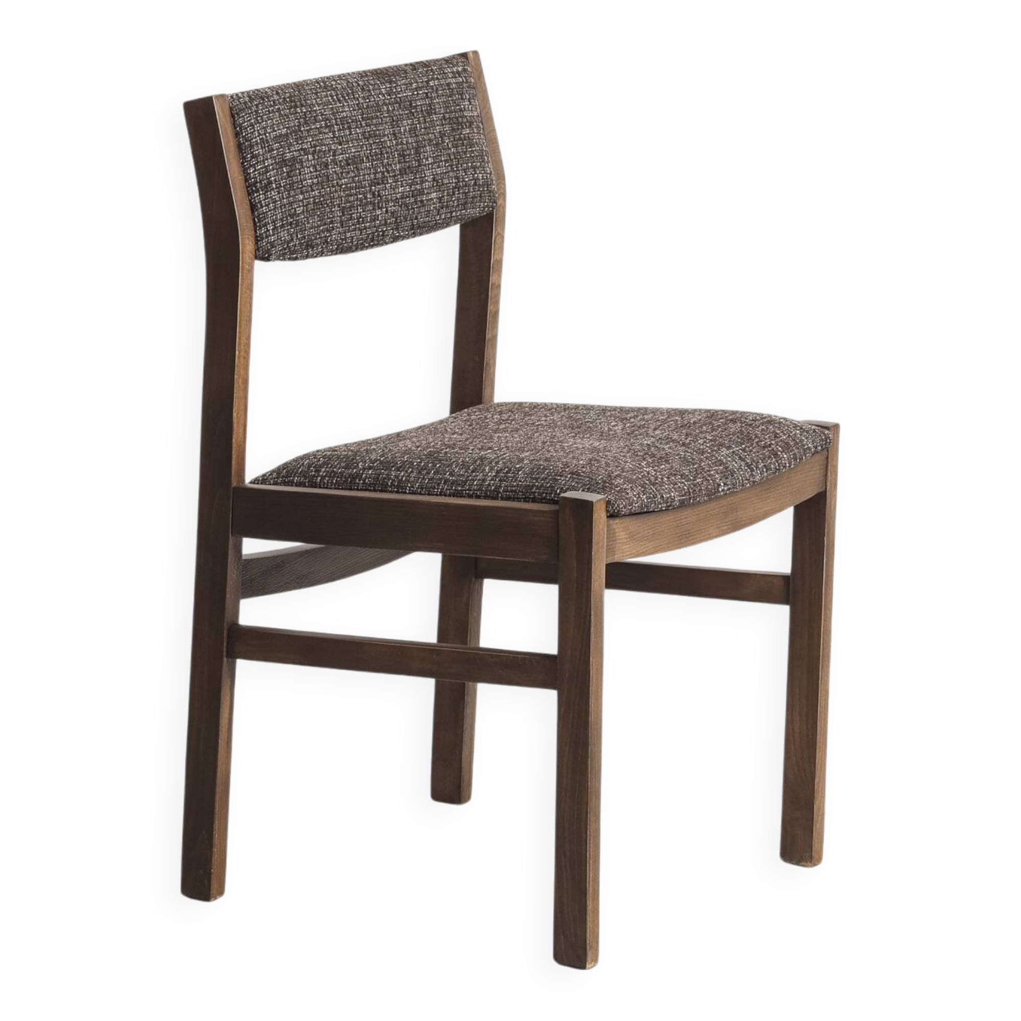 Set of 6 vintage chairs, circa 1970, completely renovated (fabric and structure)