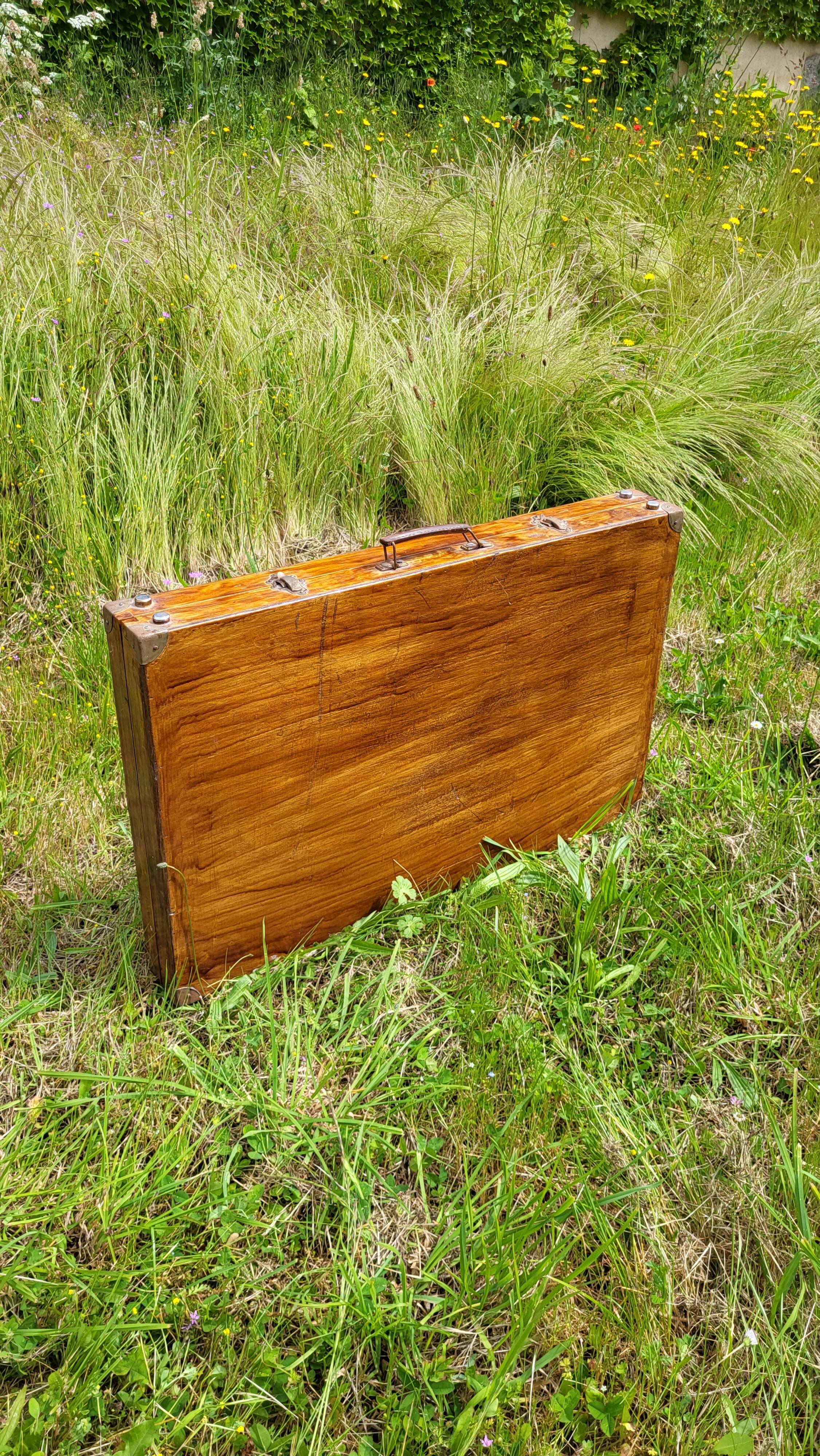 Vintage 1950's picnic table & chair
