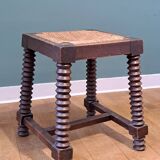 Arts and crafts square stool