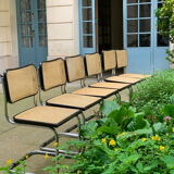Chaises cesca B32 de Marcel Breuer