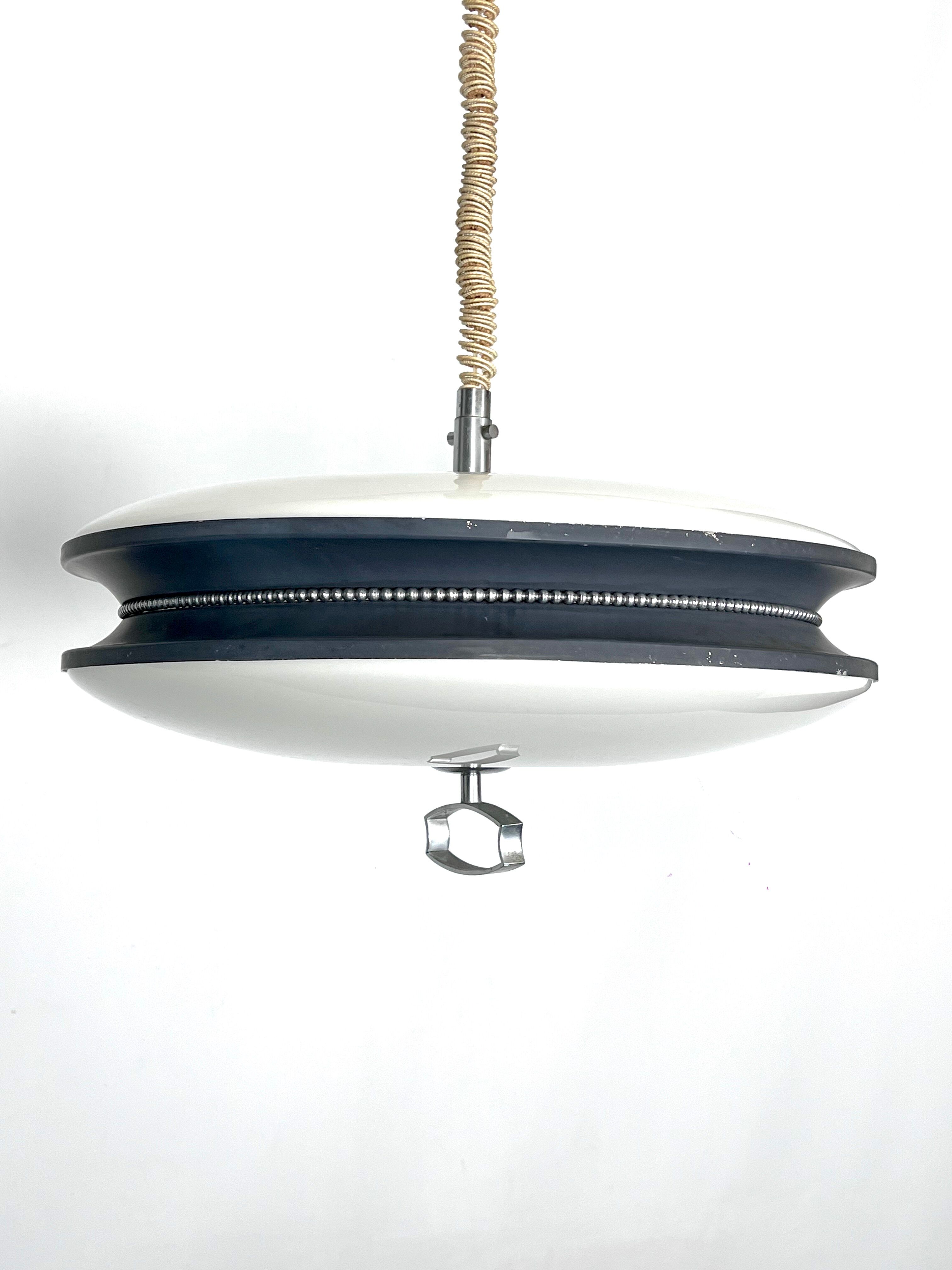 Vintage Italian adjustable chandelier by Reggiani, Italy 1960s