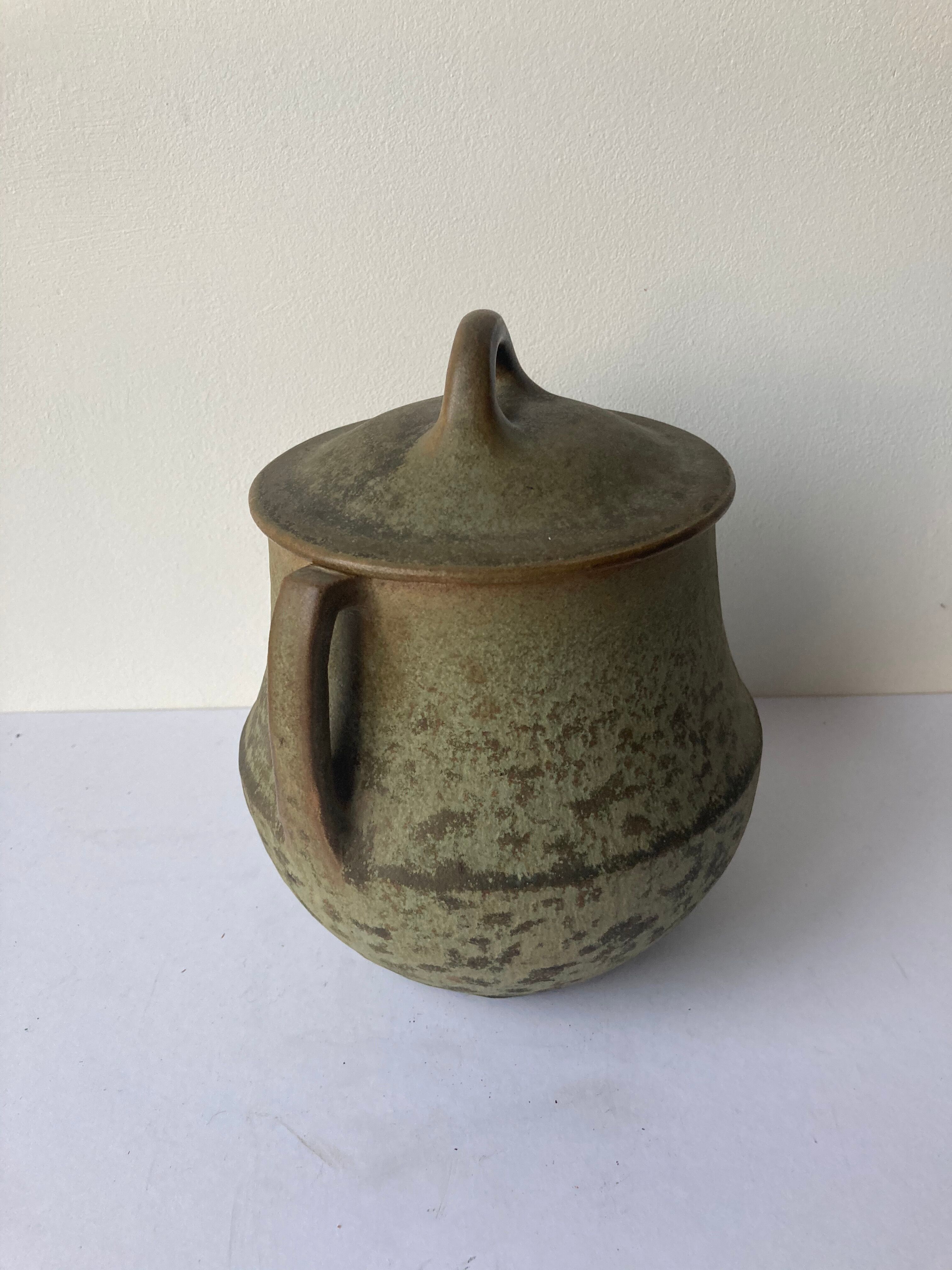 Former Marlotte ceramic vase by Emile Mousseux, art art 1