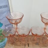 Ensemble de 6 coupes à champagne