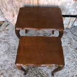 Coffee nesting table style Louis XV