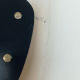 Metal, decorative wall lamp from the 1950s