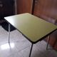 Vintage yellow formica table