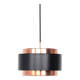 Saturn Pendant in Copper by Jo Hammerborg for Fog & Mørup, 1960s
