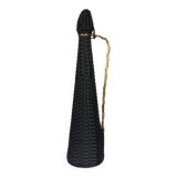 Black scoubidou cylinder