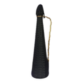 Bonbonne en scoubidou noire