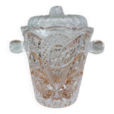 Cut glass ice bucket