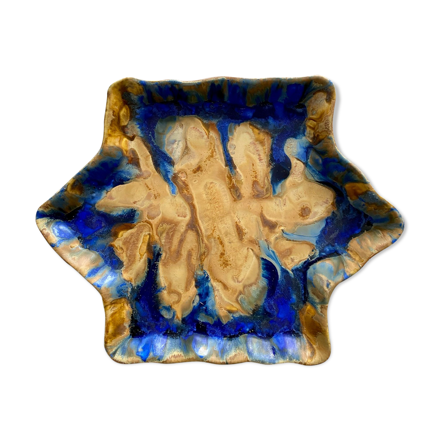 Plateau Art Deco Manufacture Française Méténier circa 1930