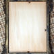 Ancient mirror of the 20th Italy 19x25cm