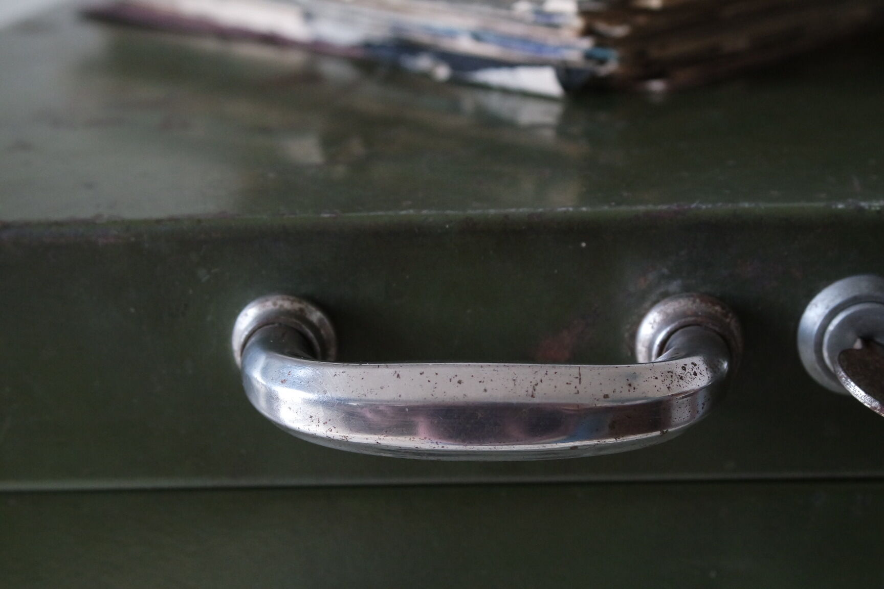 Vintage industrial roulette box