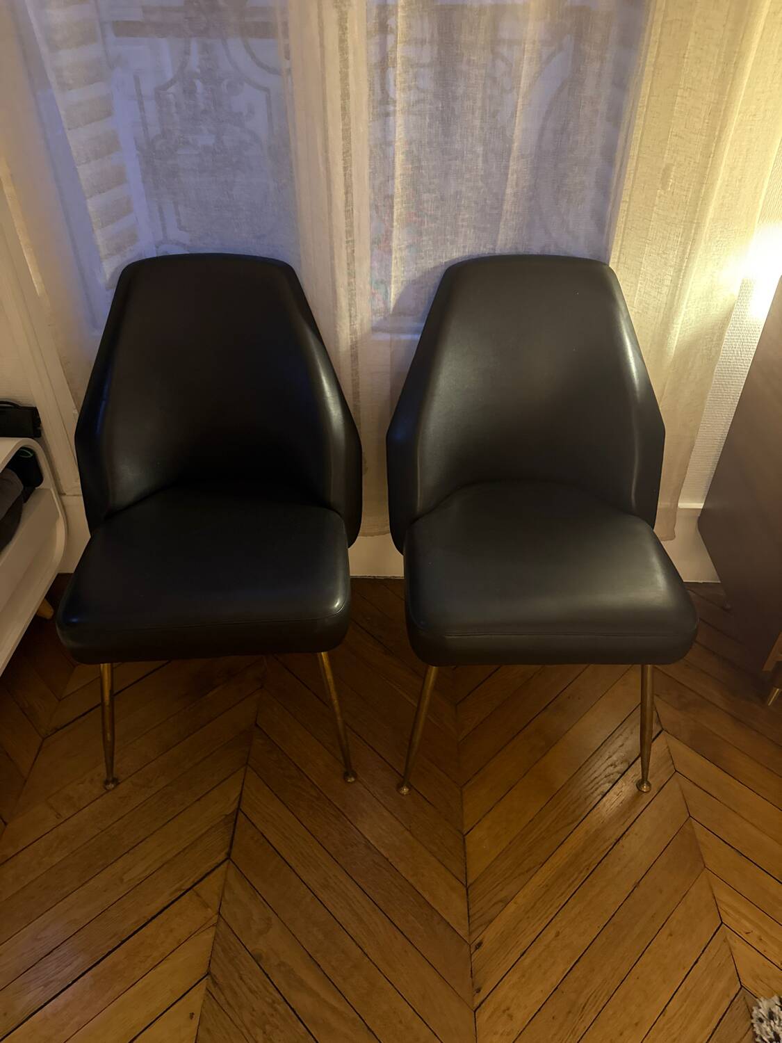 2 Campanula armchairs by Carlo Pagani