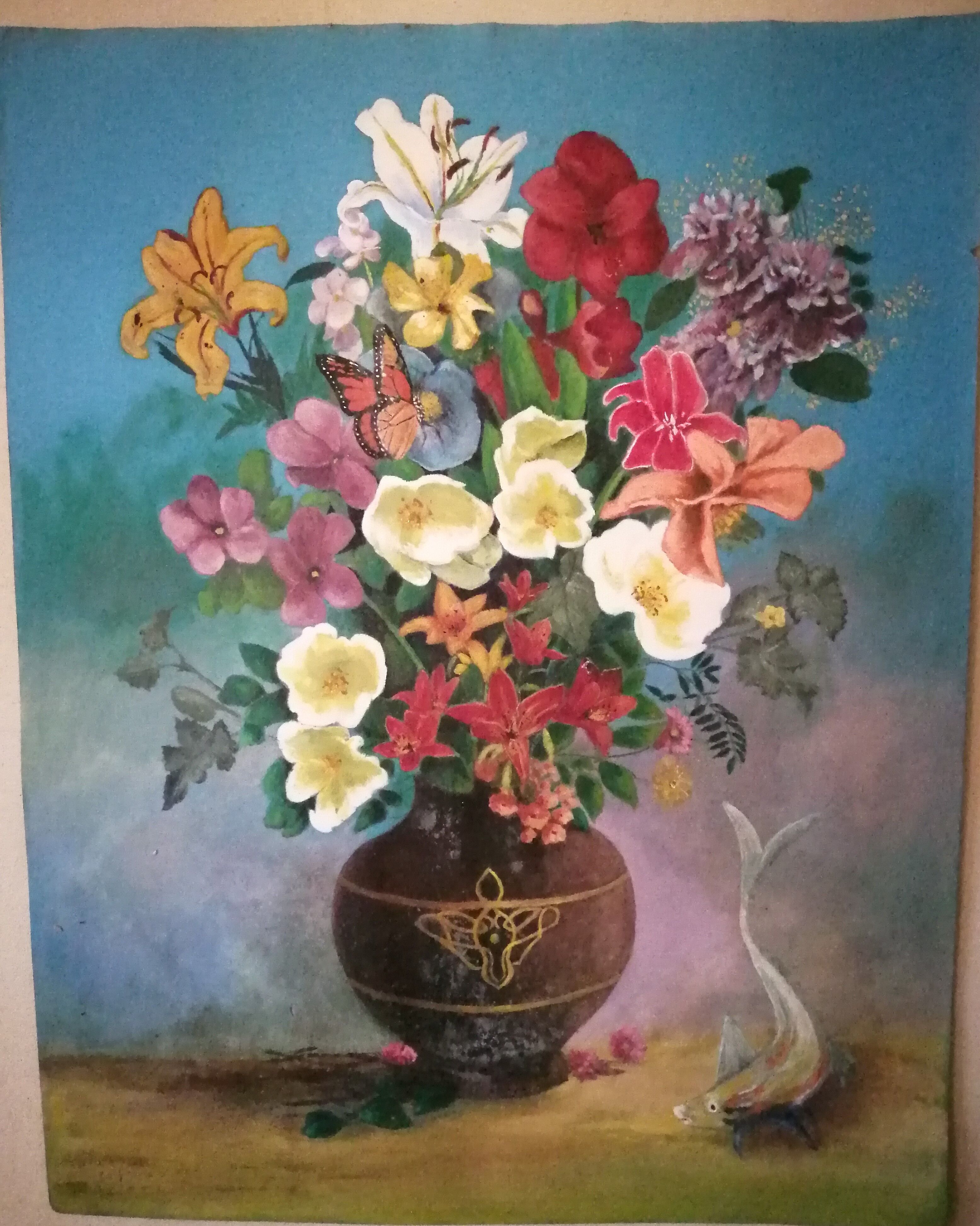 Tableau fleurs