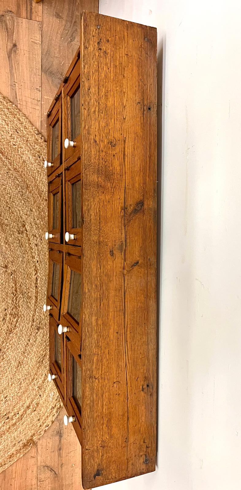 Vintage letter box cabinet