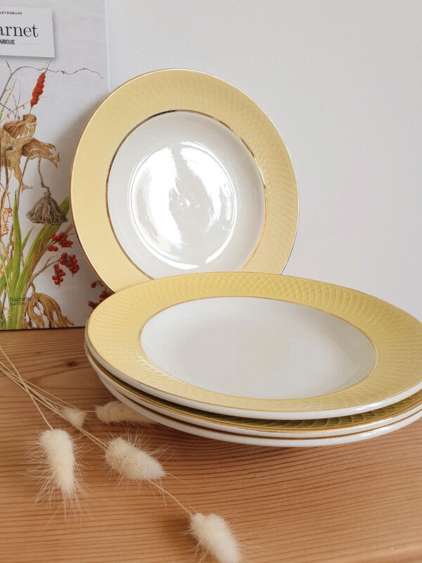 Hollow ceramic plates Moulin des Loups