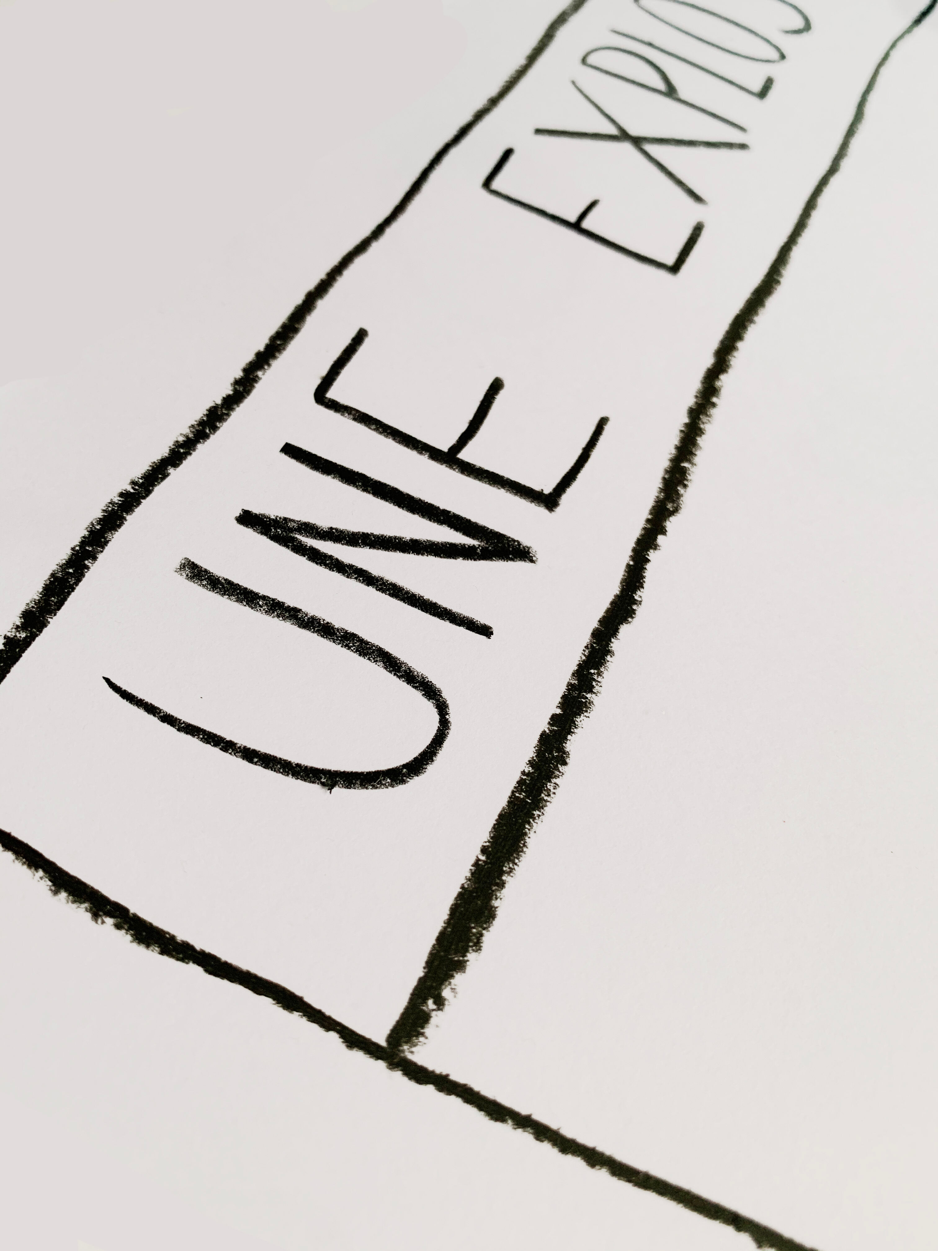 Drawing an explosion