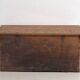 Antique painted trunk with floral motifs (c.1920) #32