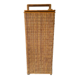 Rattan bread hutch
