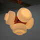 Midcentury chandelier, Napako, 1960